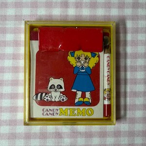 Vintage Showa Retro “Candy Candy” Mini Memo From Japan!!!