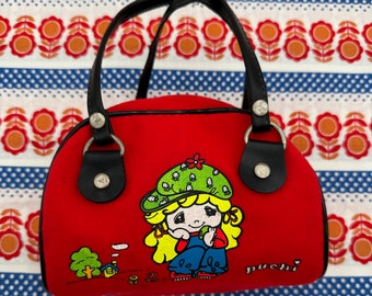 Mini-sac rétro « Puchi » Showa vintage, importé du Japon