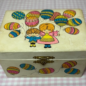 Vintage Farrington Ballerina Music Jewelry Box 1950’s - 1960’s -Works!!!
