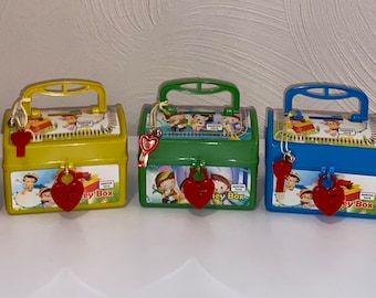 New Kawaii Money Box With Lock & Key, 7 Colors To Choose From