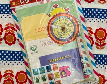 Vintage Showa Retro „Mini Letter Set“ aus Japan