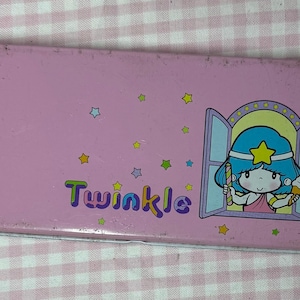 Vintage Mitsubishi Pencil Co. “Twinkle Chan” Metal Pencil Case