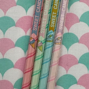 Vintage Uni “Sweet Candy” Pencils From Japan