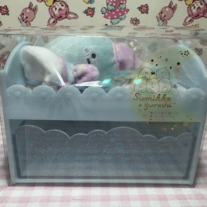 New San-X “Sumikko Gurashi” Plush Toy Bed-Shaped Accessory Holder!!!