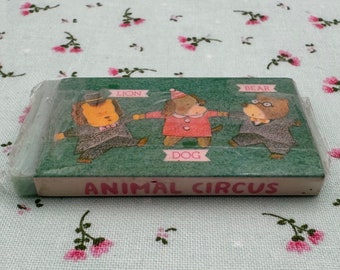 Vintage Kokuyo “Animal Circus” Eraser From Japan