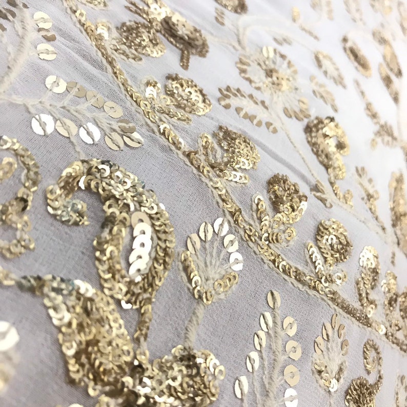 Festive Georgette Sharara