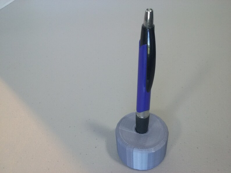 Minimalistic Single Pen holder Office Desk Organizer ROUND Etsy