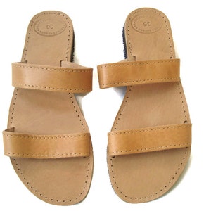 Mens sandals, Greek sandals, Leather sandals, Greek leather sandals, Brown leather sandals, Natural sandals, Agamemnon