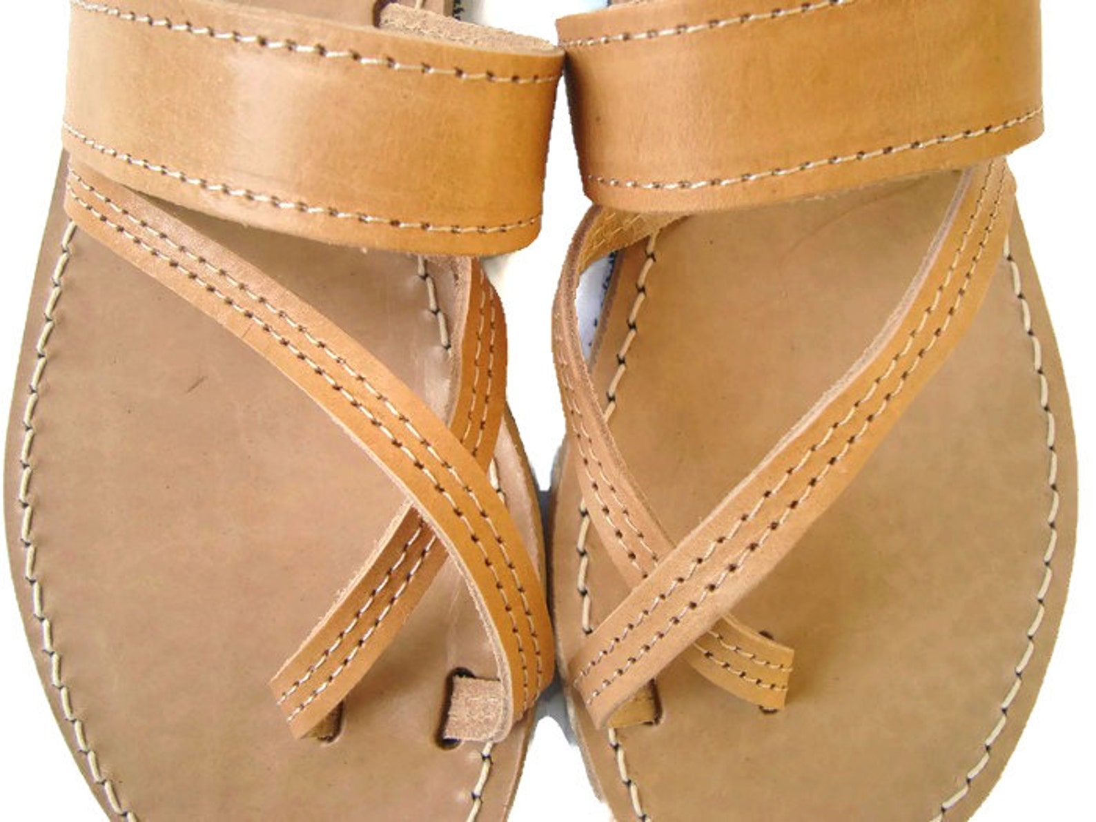 mens greek leather sandals