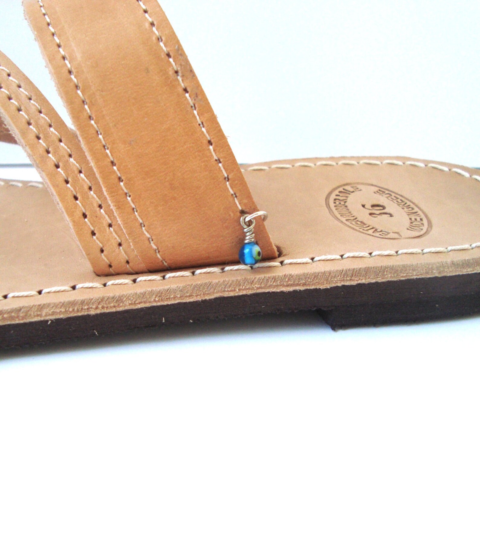 mens greek leather sandals