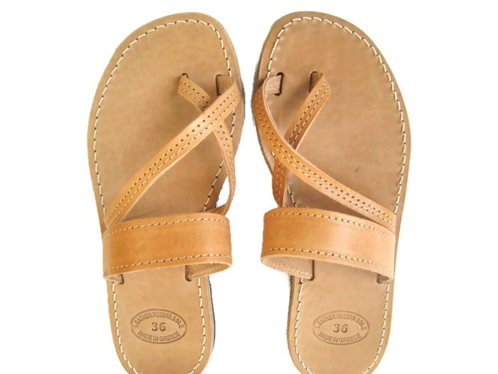 mens greek leather sandals