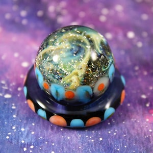 Glass Paperweight, Paperweight, Galaxy Paperweight, Vortex Paperweight, Dichroic Paperweight, Glass Vortex Paperweight, Glass Galaxy, Weight