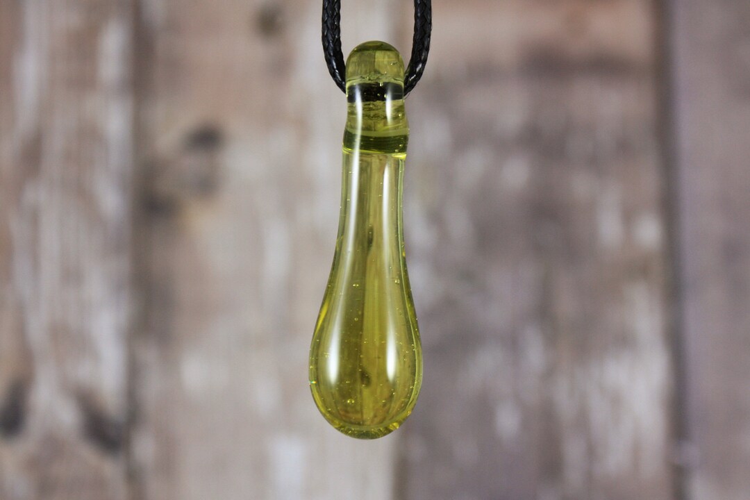 Drip Pendant, Drip Necklace, Glass, Pendant, Drip Necklace, Glass