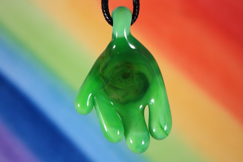 Drip Pendant Drip Necklace Glass Pendant Drip Necklace Etsy