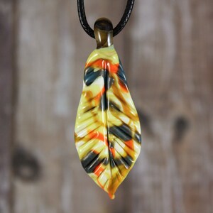 Feather Pendant, Feather Necklace, Glass Feather Necklace, Handmade Glass Pendant, Heady Glass, Spiritual Jewelry, Feather, Glass Pendant