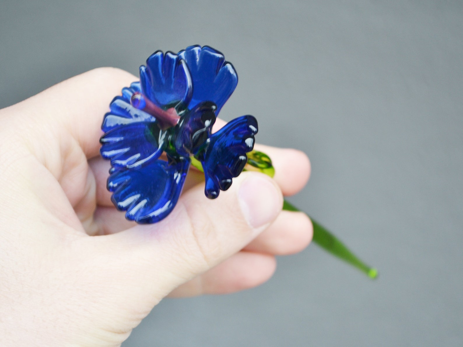 Glass Flowers Wall Decor Flower Arrangements Art Decoration Etsy