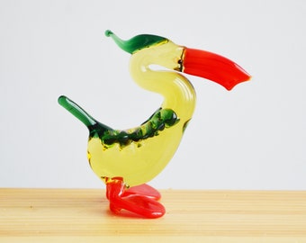 Glassculptuur 'IJsvogel' - de Toverkamer