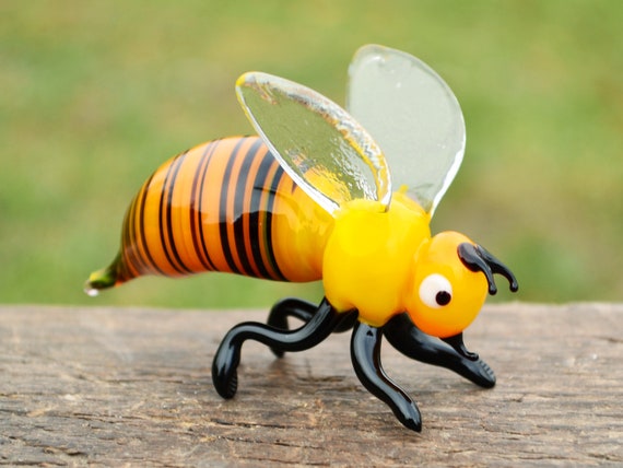Glass Bee Miniature 