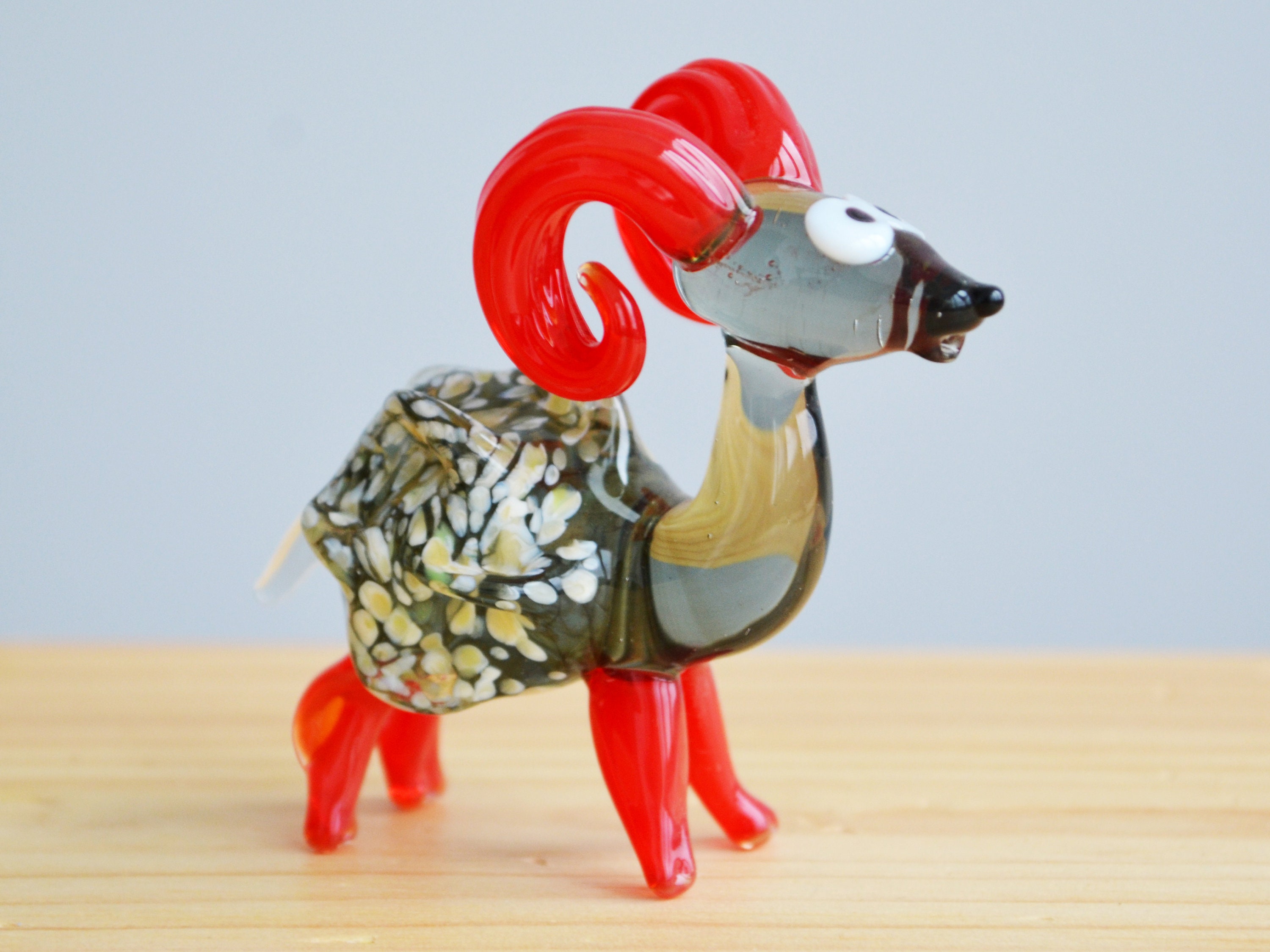 swarovski goat figurine