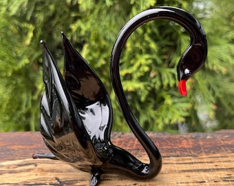 ガラス製のオウムの置物 – 吹きガラスの鳥の彫刻 – 熱帯の鳥の装飾