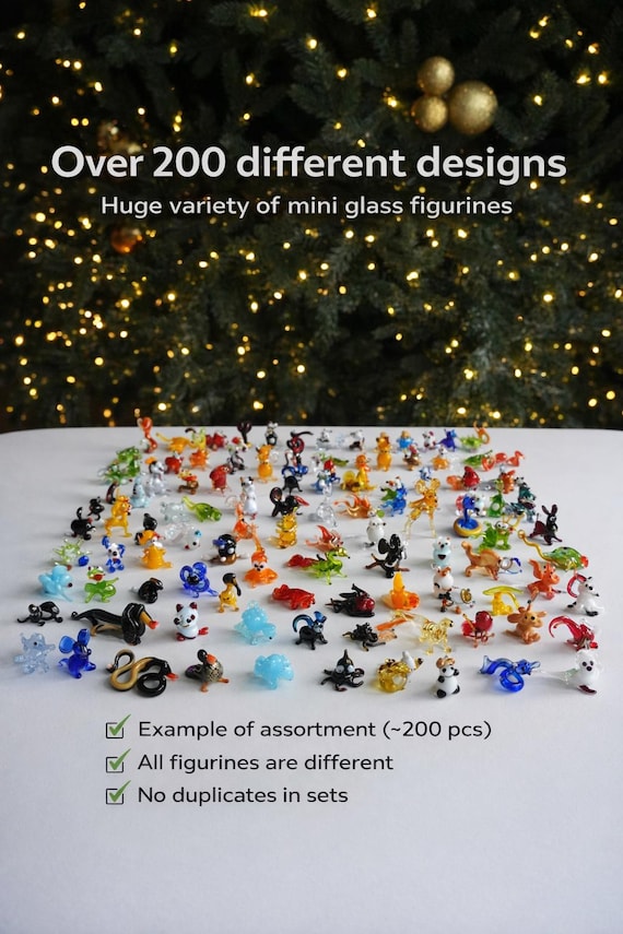 50 Pezzi Mini Figurine di Animali In Resina Miniature di Piccoli