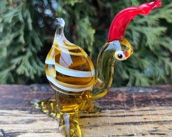 ガラスのカタツムリ、ガラスのカタツムリの置物、ミニチュアカタツムリ