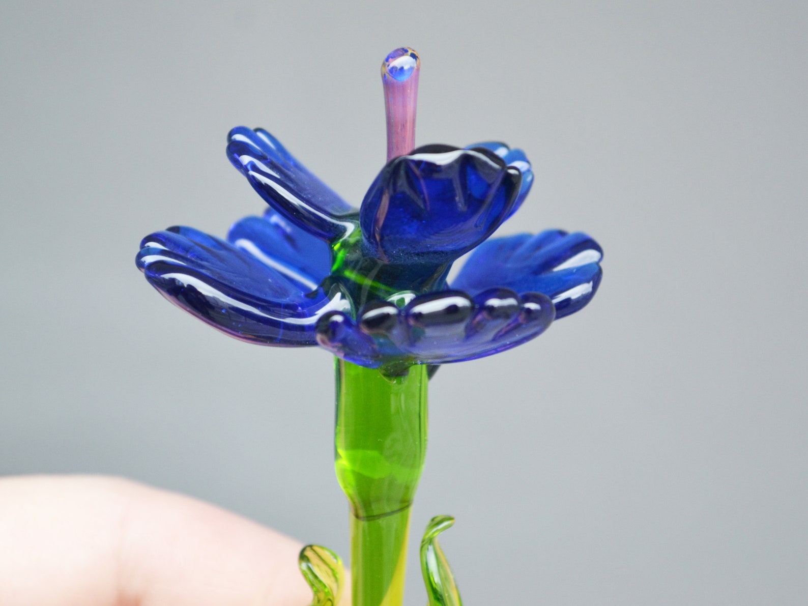 Glass Flowers Wall Decor Flower Arrangements Art Decoration Etsy