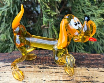 ダックスフントの置物、ダックスフントのギフト - 犬のメモリアル