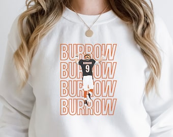 Joe Burrow Crewneck Gildan Sweatshirt