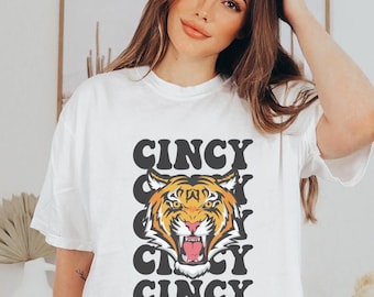 Cincy Retro Comfort Colors T-Shirt