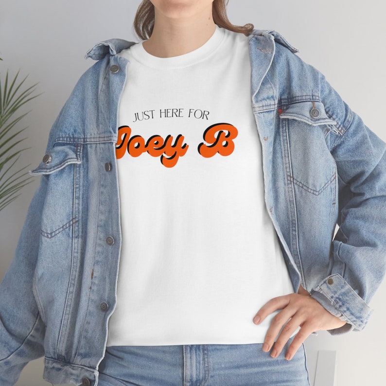 Just Here for Joey B T-Shirt, Joe Burrow T-Shirt image 3