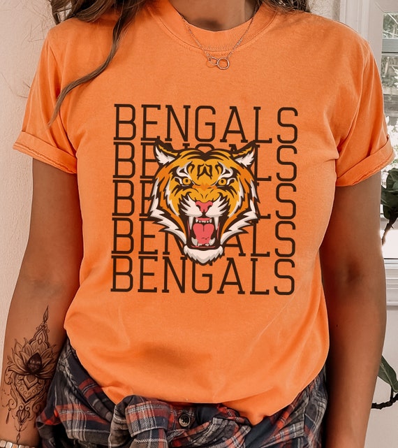 Retro hotsell bengals shirt