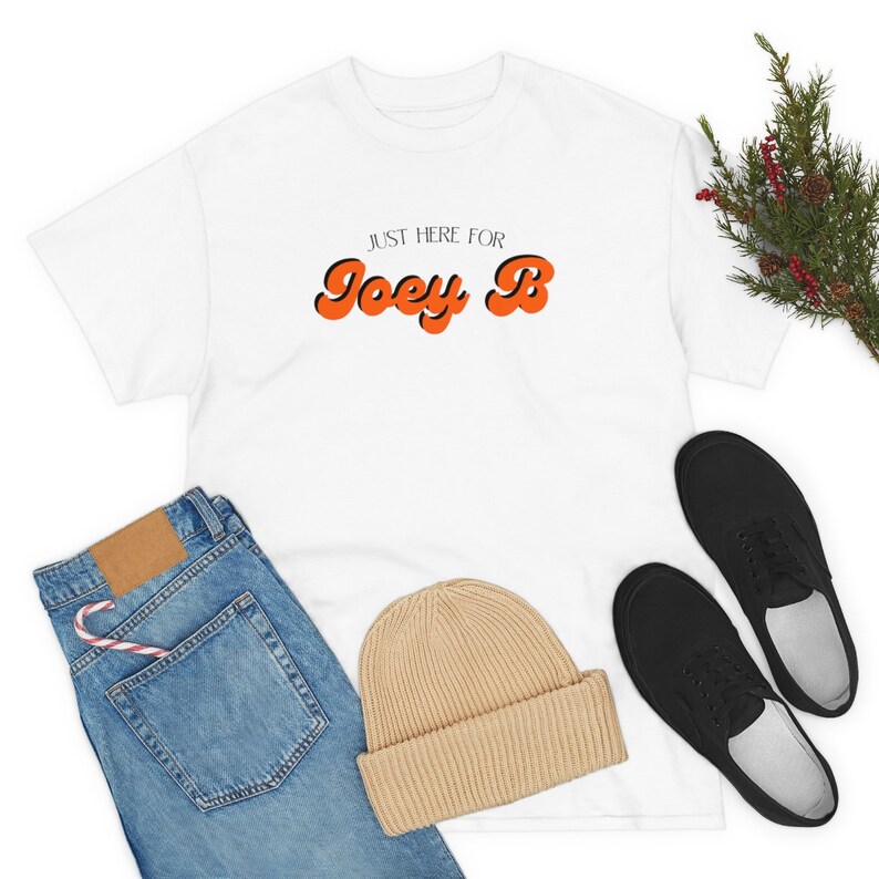 Just Here for Joey B T-Shirt, Joe Burrow T-Shirt image 4