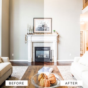 Lightroom desktop presets, bright, light, clean, interiors, real estate presets, Lightroom presets, light and airy, photo edits, DOWNLOAD image 8