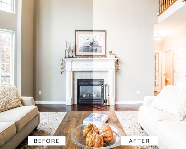 Lightroom desktop presets, bright, light, clean, interiors, real estate presets, Lightroom presets, light and airy, photo edits, DOWNLOAD image 8