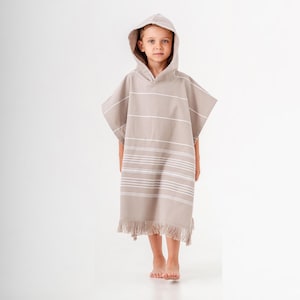 Kinderhandtuch türkisches Handtuch Kinderponcho Kapuzenponcho, Pestemal, Strandbekleidung Bad Dusche Babybekleidung Geschenk