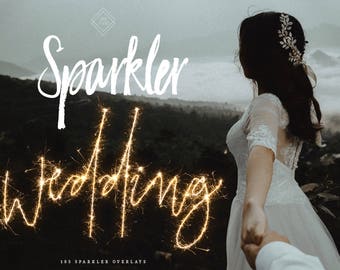 Wedding Sparkler Overlay: Firework Engagement Marriage PNG Clipart - Photoshop Digital Graphics