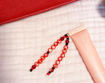 Sith Girl Summer Lip Gloss Charm | Galaxy's Edge Inspired Accessory | Star Wars Disney Charm | Hollywood Studios Lip Gloss Charm