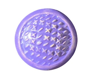 Ceramic Cabochon Sashiko Mauritius Blue 27mm
