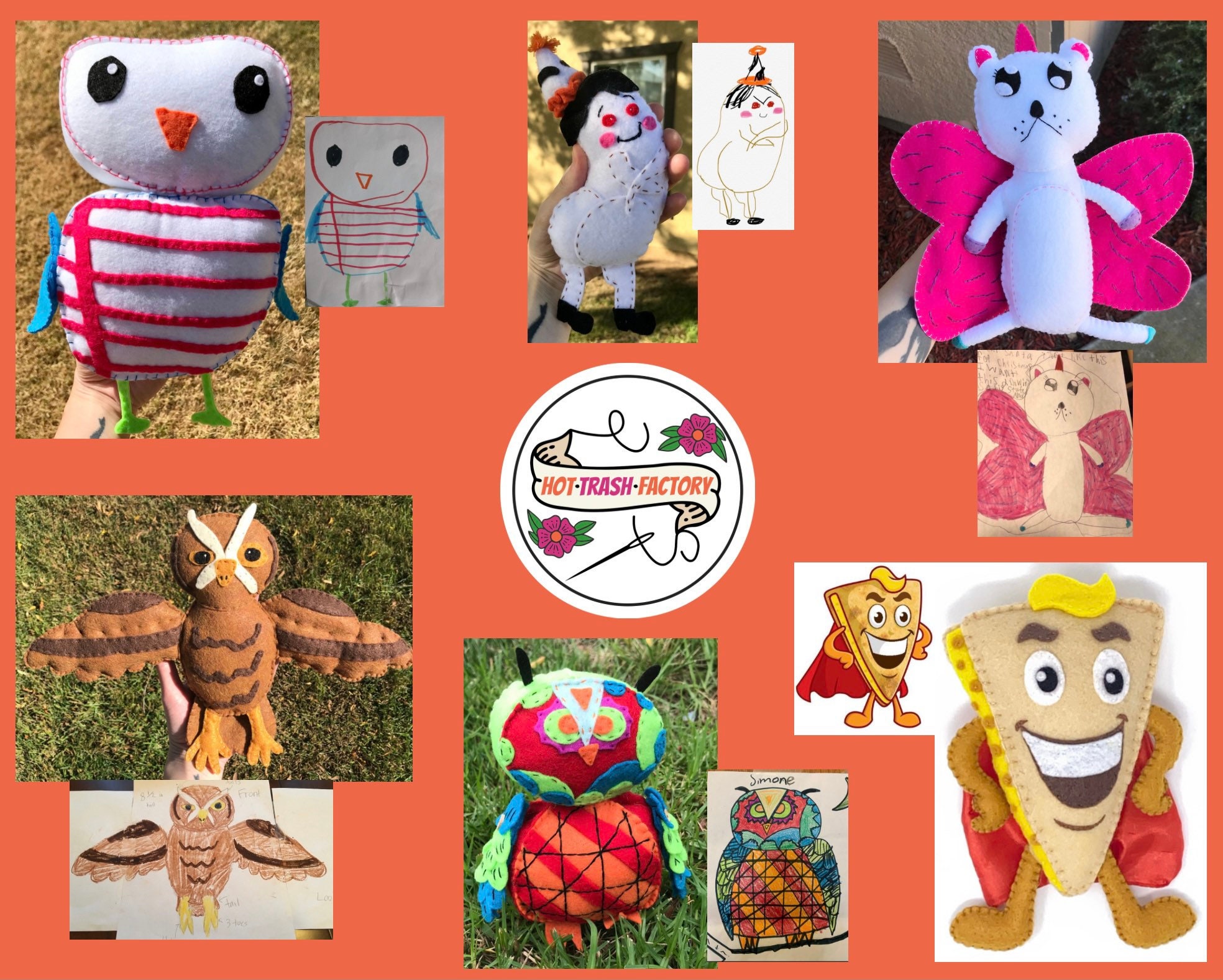 Custom Plush Commission Custom Stuffed Animal Personalized Etsy