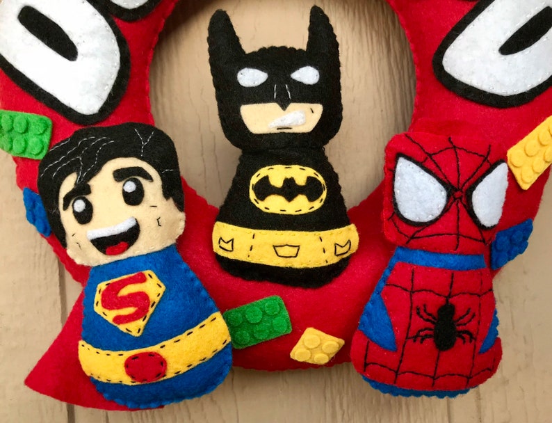 LEGO Name Banner Wreath Bedroom Decor Wall Hanging LEGO Party Personalized Home Decor Nursery Boys Room Baby Shower\u00a0