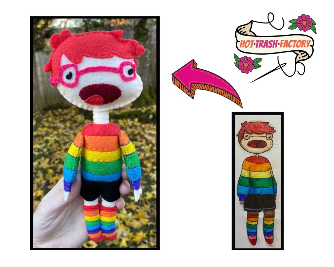 Custom Plush Commission Custom Stuffed Animal Personalized Etsy