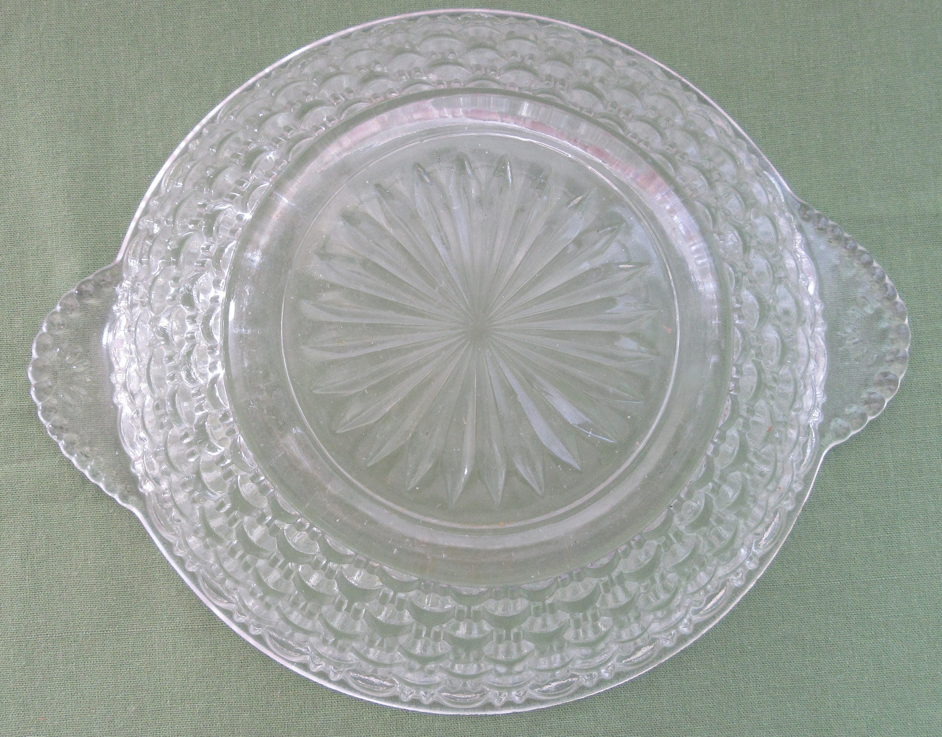 Vintage Gift. Clear Glass Decorative 1940 Bowl. Trifle Dish. Etsy