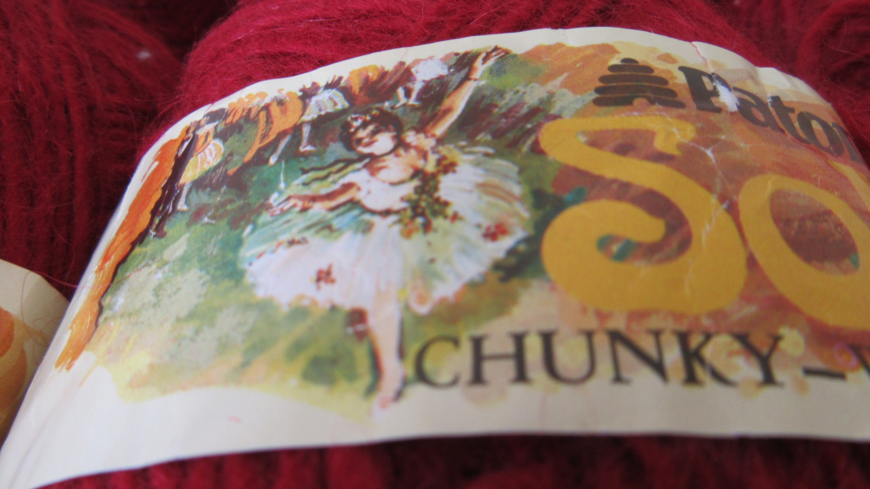 Vintage Knitting Wool. Vintage Patons Solo Chunky With Mohair Etsy UK