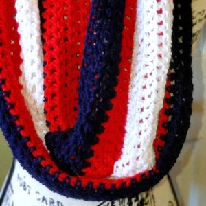 Patriots Inspired Infinity Scarf