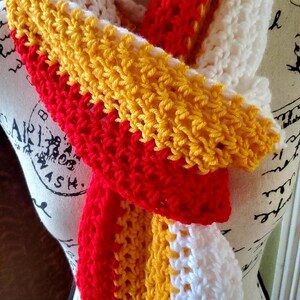 Kansas City Chiefs-inspirerad oändlig halsduk bild 2