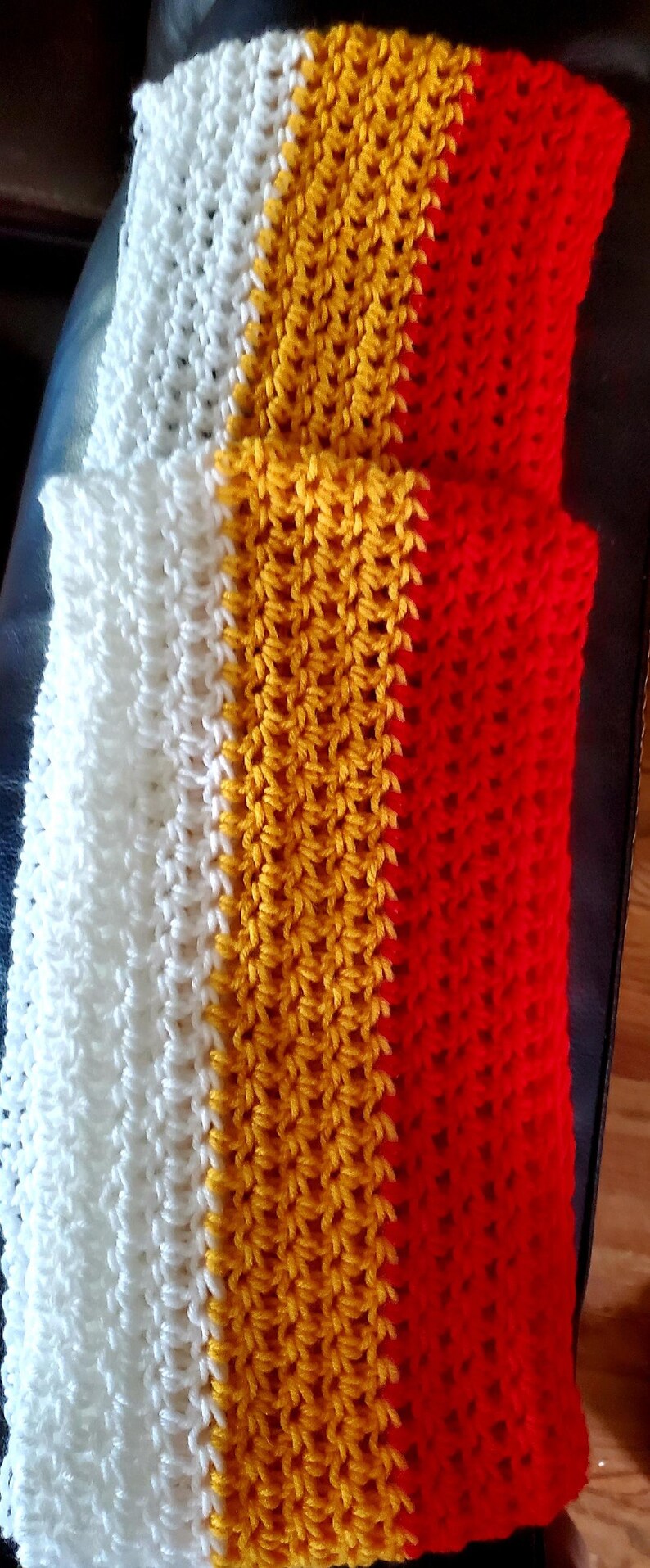 Kansas City Chiefs-inspirerad oändlig halsduk bild 3