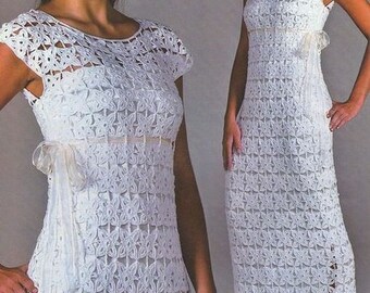 Crochet dress , wedding dress