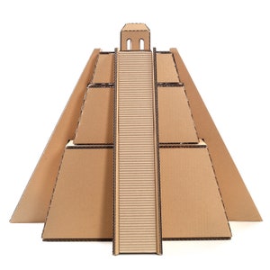 Mayan Pyramid Cardboard Cat House image 7