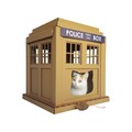 Dr. Who Tardis Cardboard Cat House product logo